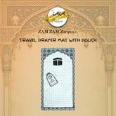 Travel janamaz - Sacred Kaaba Pocket Prayer Mat