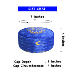 GALACTIC GLOW PRAYER CAP - TOPI