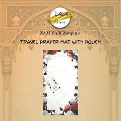 Travel janamaz - Floral Beauty Pocket Prayer Mat
