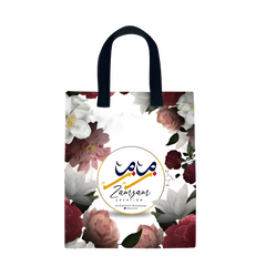 FLORAL BEAUTRY TOTE BAG