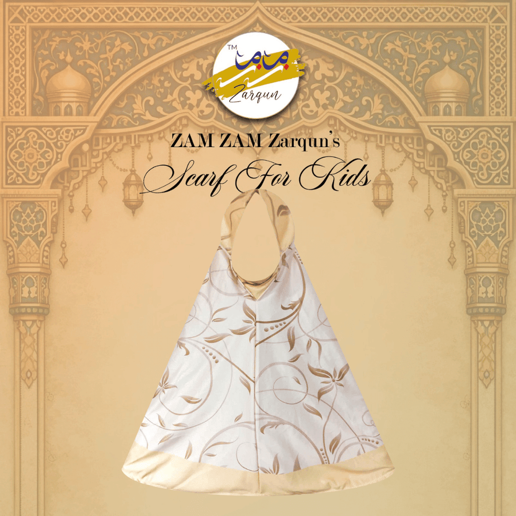Scarf for Kids - Golden Flow Style