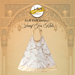 Scarf for Kids - Golden Flow Style