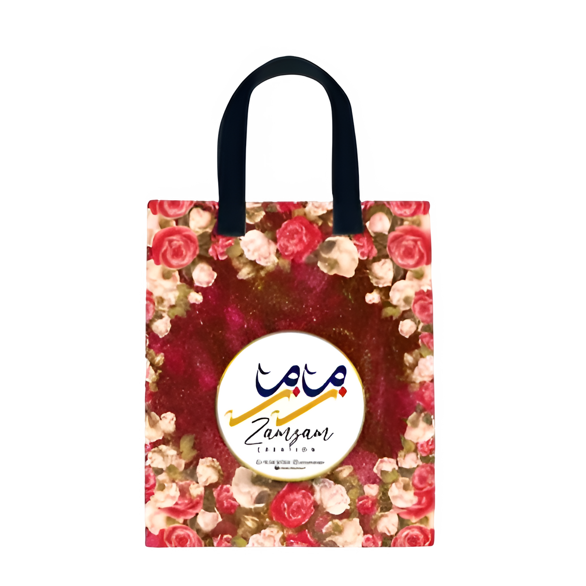 GLITTERING ROSE TOTE BAG