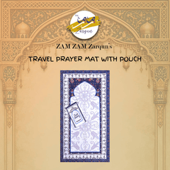 Travel janamaz - Roses Kingdom Pocket Prayer Mat
