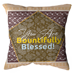 BLISSFUL BLENDS CUSHION COVER