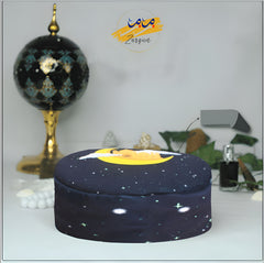 CELESTIAL MOONLIGHT PRAYER CAP - TOPI