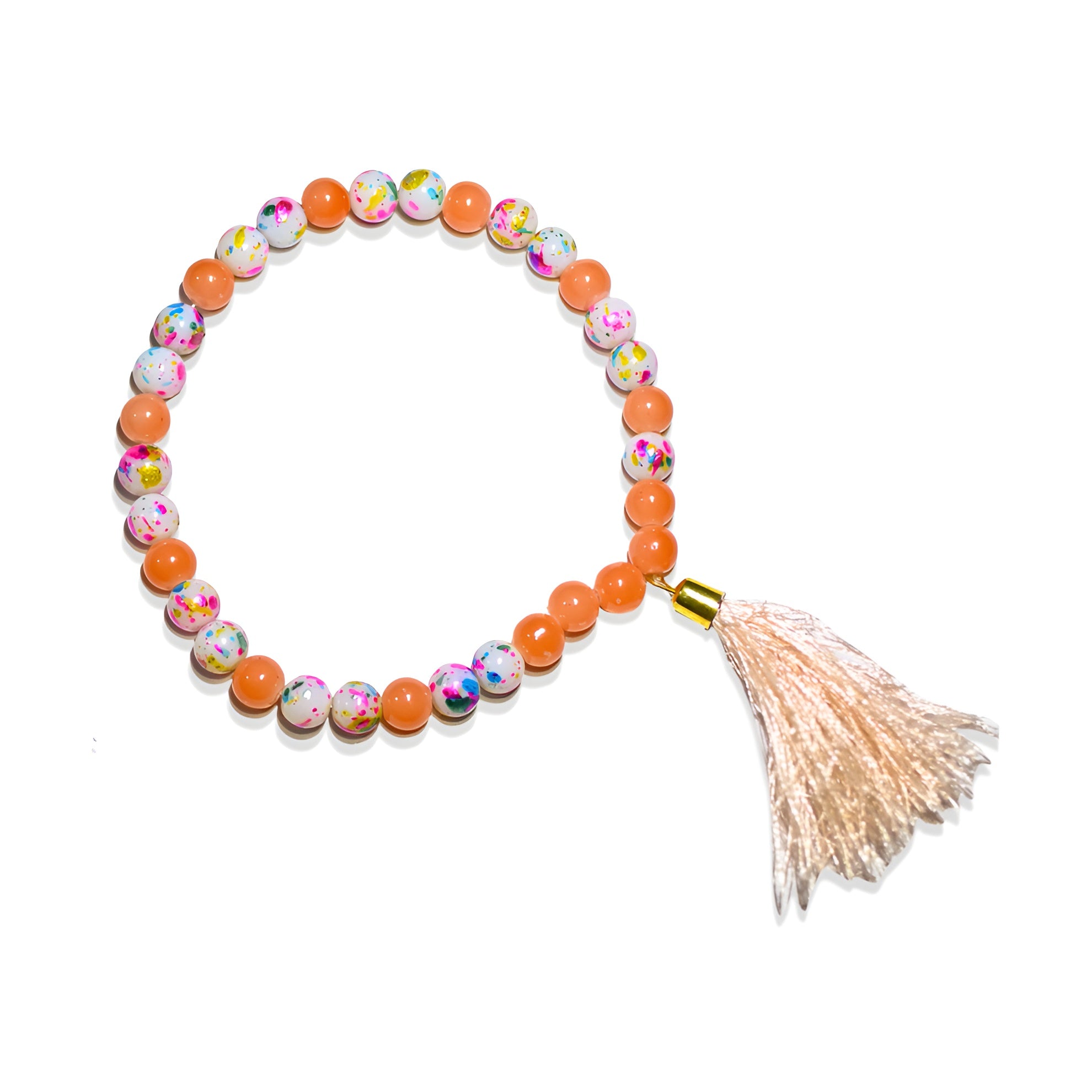 Graceful heaven prayer beads from Zamzam Zarqun LLC with intricate design and colorful beads for spiritual practice.