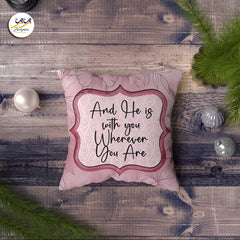 PINK PEARL CUSHION COVER