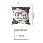 Zamzam Zarqun LLC cushion cover featuring intricate Maharab Grow Style design with detailed embroidery and vibrant colors.