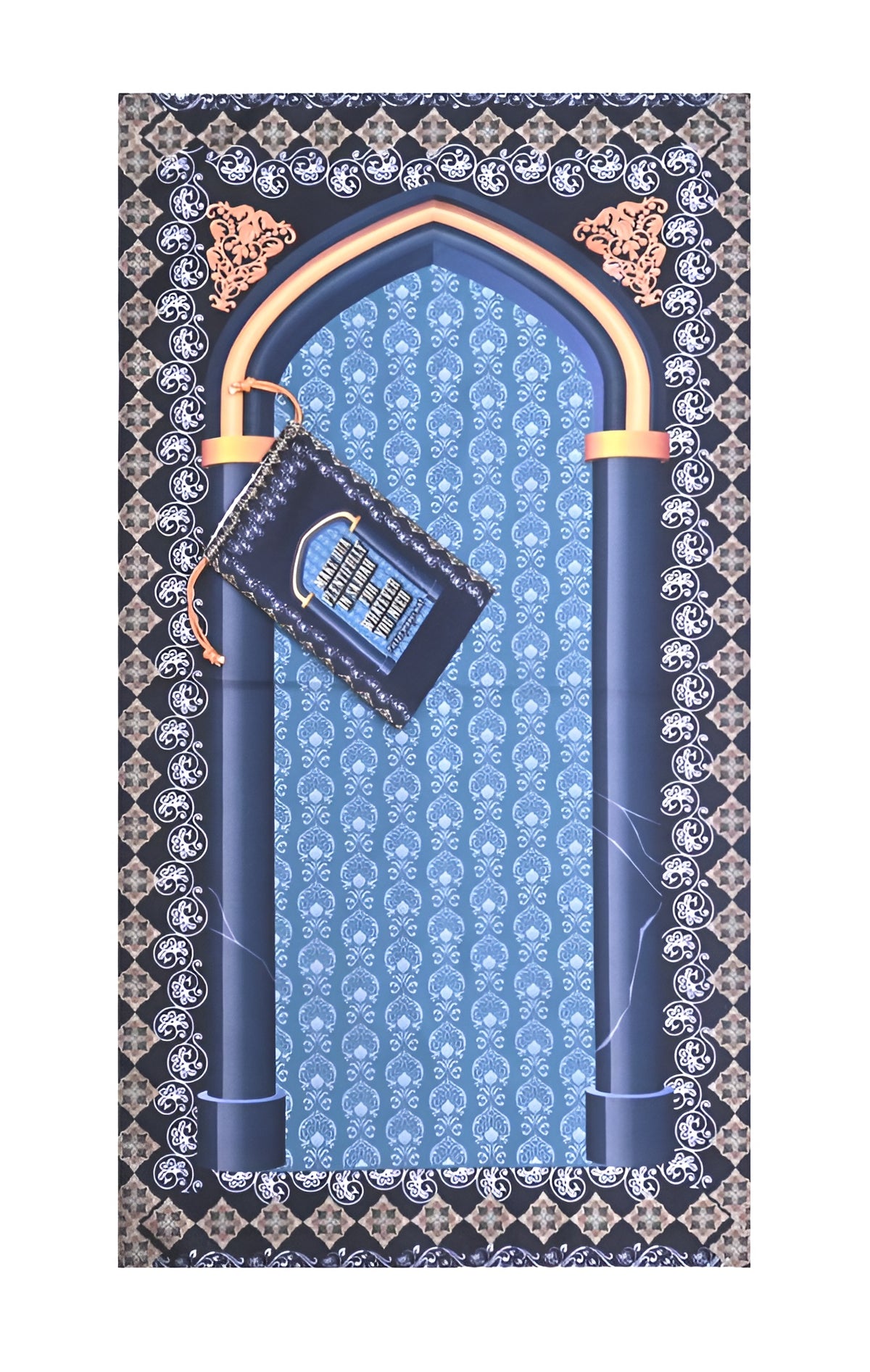 Travel janamaz - Mehrab-E-Makkah Pocket Prayer Mat