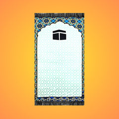 SACRED KAABA JANAMAZ FOAMING KIDS PRAYER MAT