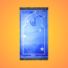 BLUE AALEE JANAMAZ FOAMING KIDS PRAYER MAT