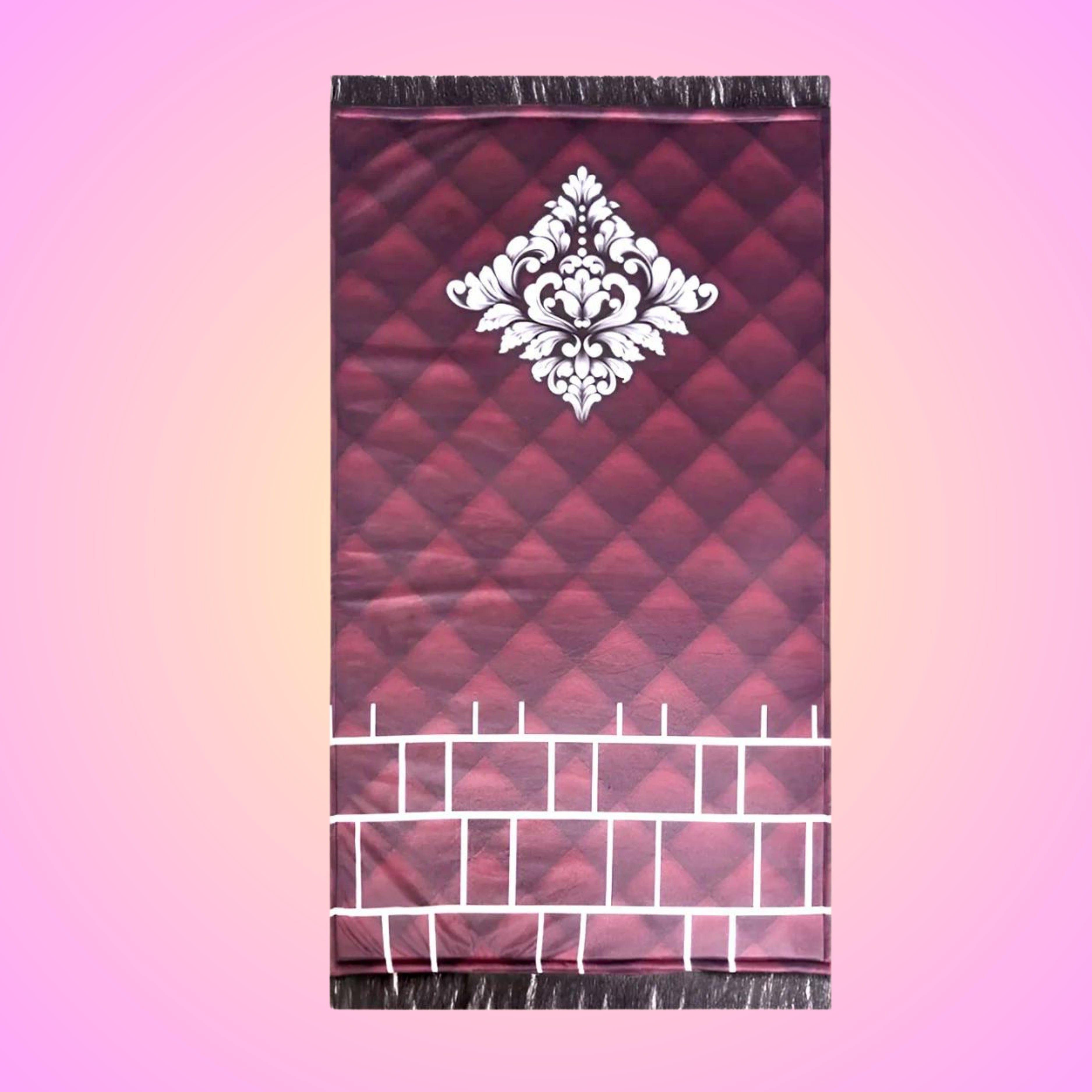 MAHROON STAR JANAMAZ FOAMING PRAYER MAT