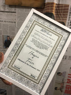 CUSTOMIZED NIKKAH FRAMES