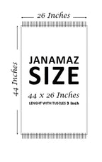 Foaming prayer mat with floral design from Zamzam Zarqun LLC, featuring a comfortable, decorative floral beauty style pattern.