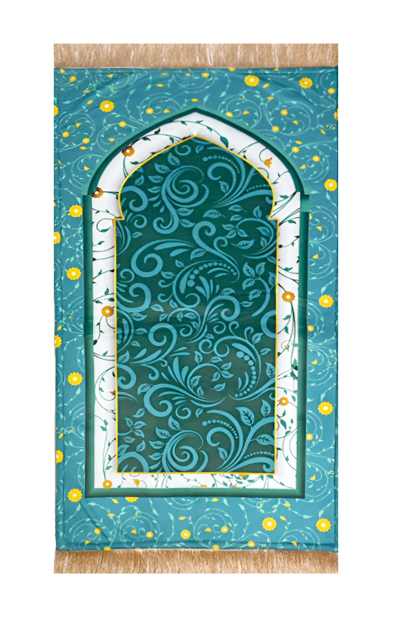 GREEN BLOOMS JANAMAZ FOAMING PRAYER MAT