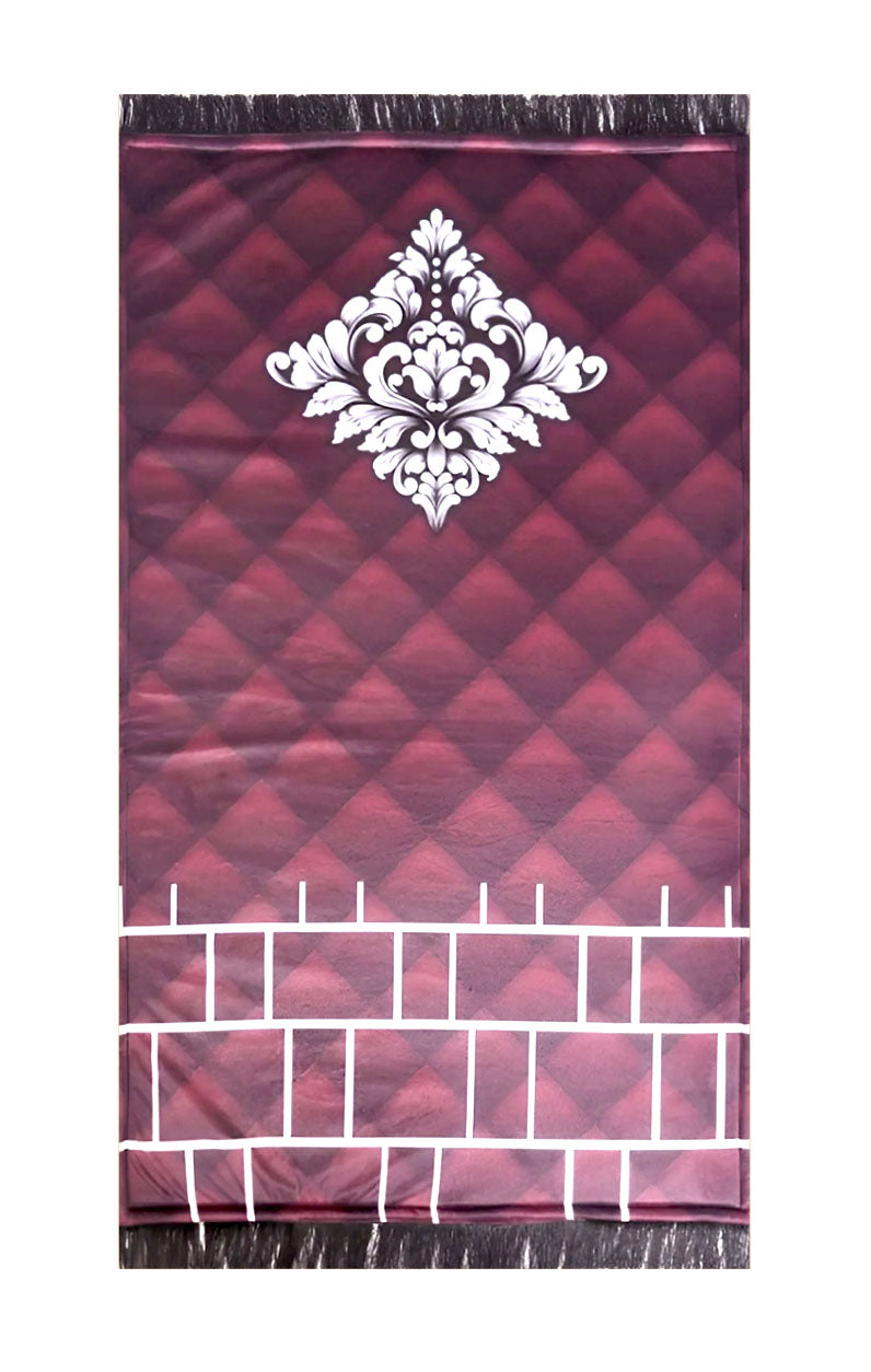 MAHROON STAR JANAMAZ FOAMING PRAYER MAT