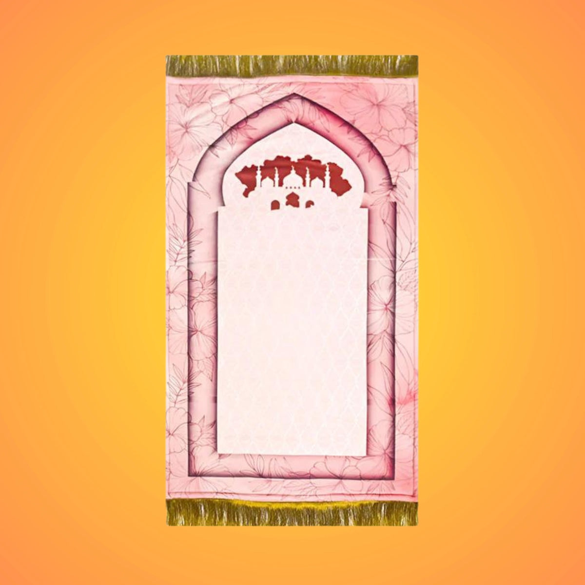 PINK PEARL JANAMAZ FOAMING KIDS PRAYER MAT