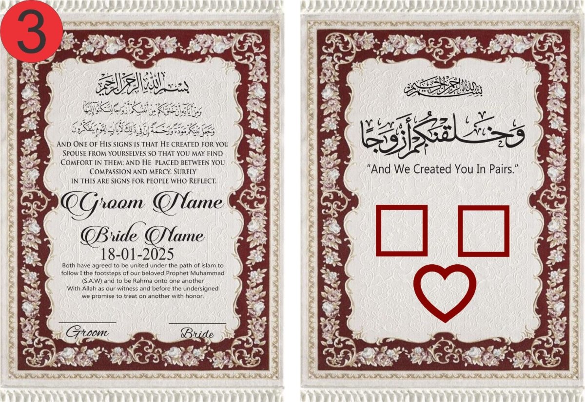 NIKKAH BOOKLETS