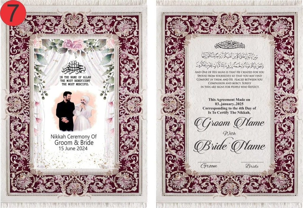NIKKAH BOOKLETS