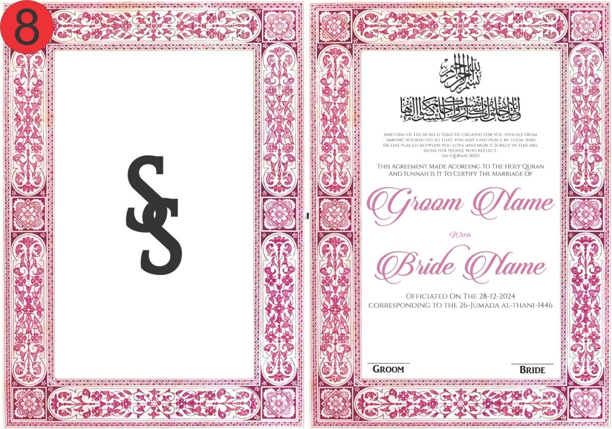 NIKKAH BOOKLETS