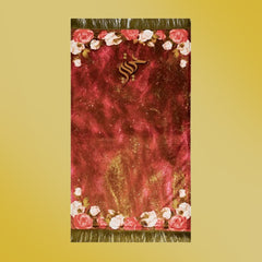 GLITTERING ROSES JANAMAZ FOAMING PRAYER MAT