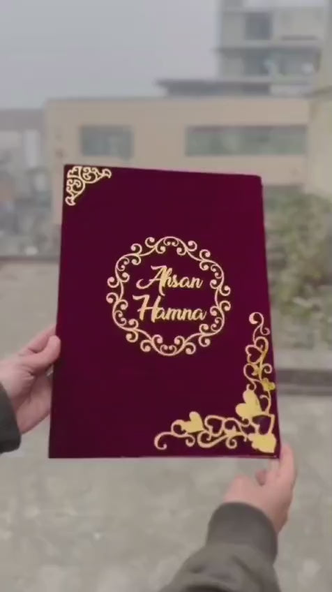 NIKKAH BOOKLETS