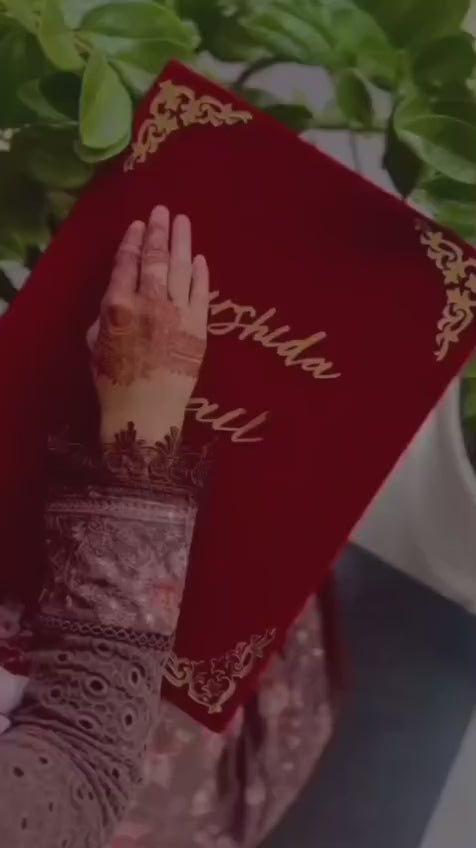 NIKKAH BOOKLETS