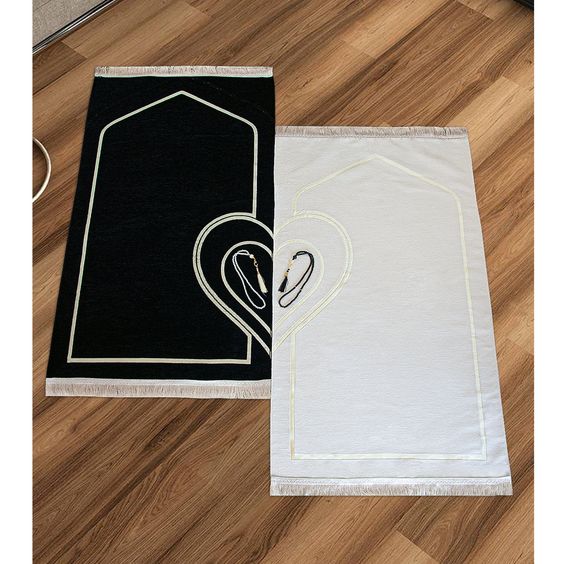 COUPLE SET  FOAMING JANAMAZ PRAYER MAT